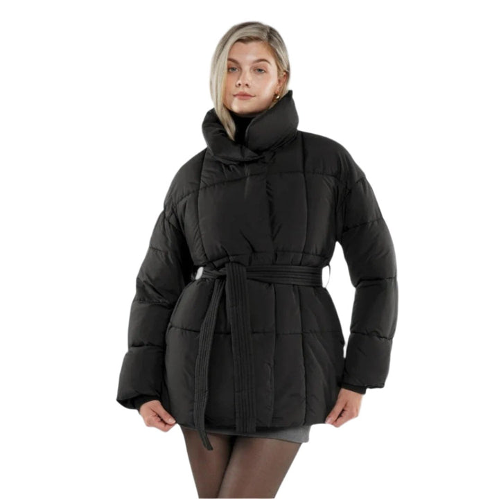 Olexia Winterjas – Stijlvolle Damesjas met Ceintuur en Duurzame Warmte