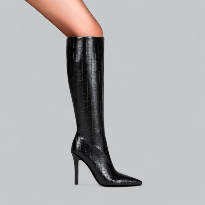 Roselyn Kniehoge Laarzen – Gedurfd en Elegant