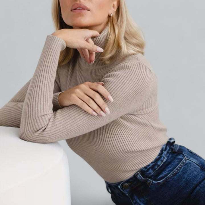 Verina Trui – Elegante Damestrui met Turtleneck