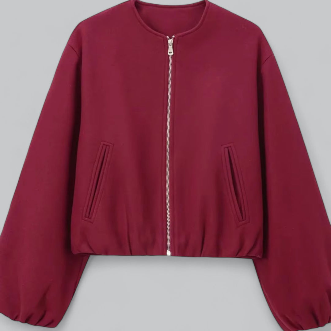 Regina Jas – Cropped Elegantie voor de Winter