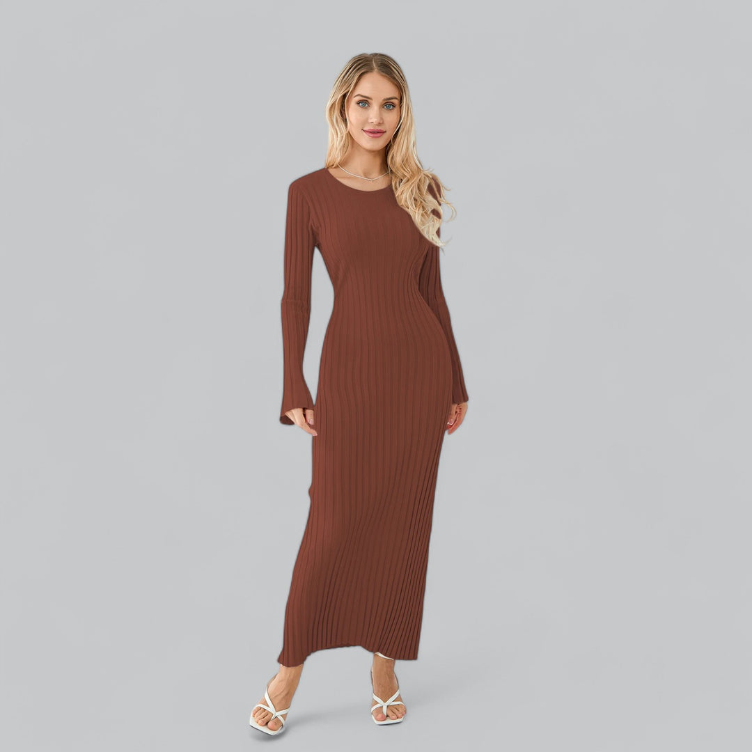 Selvina Maxi Jurk – Tijdloze Elegantie met Moderne Details