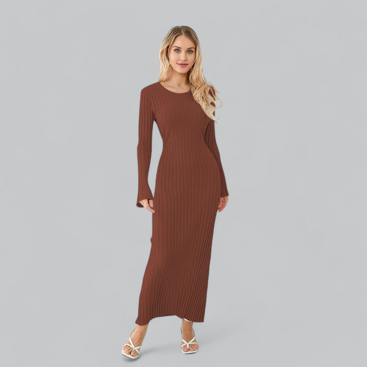 Selvina Maxi Jurk – Tijdloze Elegantie met Moderne Details