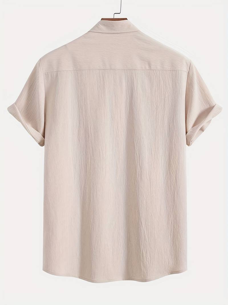 Berkan – Dun Lenteshirt Met Korte Mouwen Voor Heren