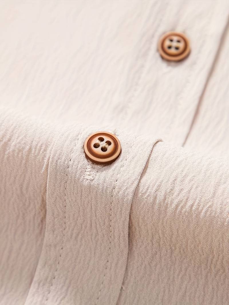 Berkan – Dun Lenteshirt Met Korte Mouwen Voor Heren