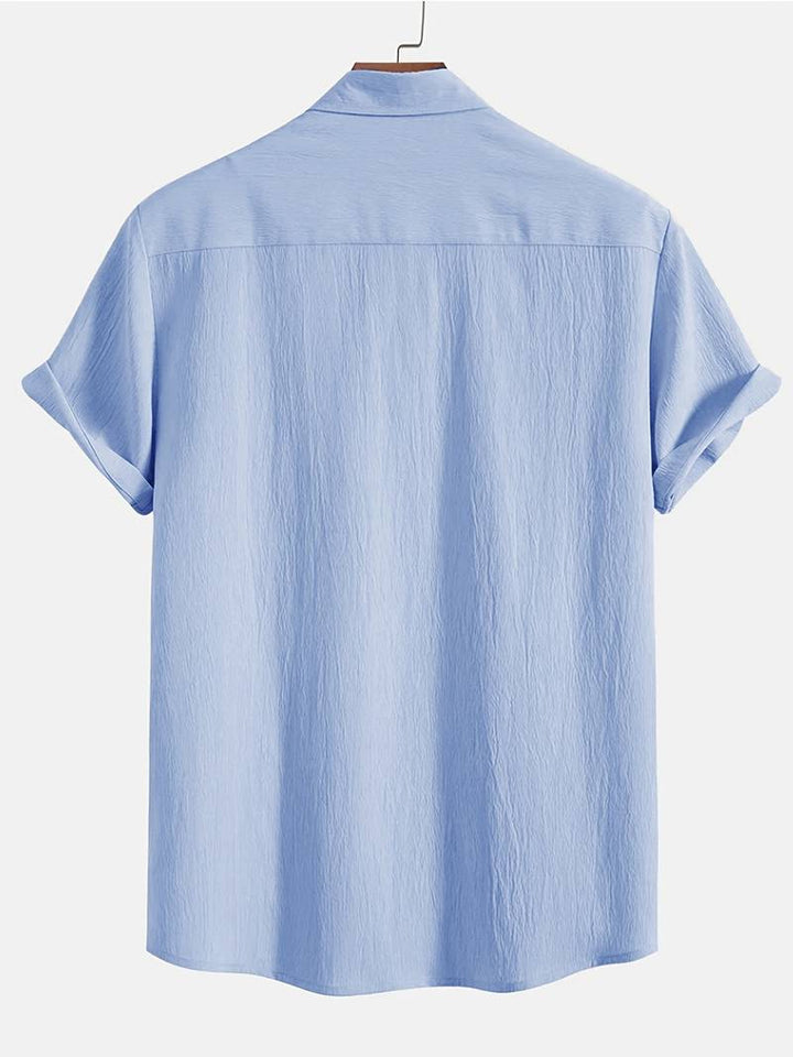 Berkan – Dun Lenteshirt Met Korte Mouwen Voor Heren