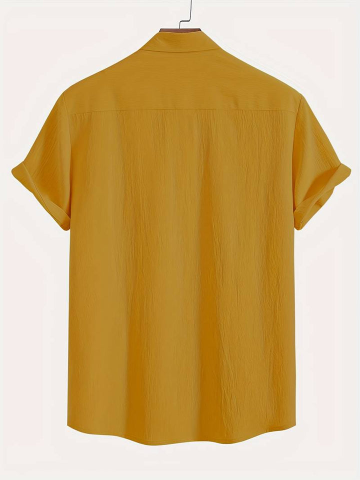 Berkan – Dun Lenteshirt Met Korte Mouwen Voor Heren