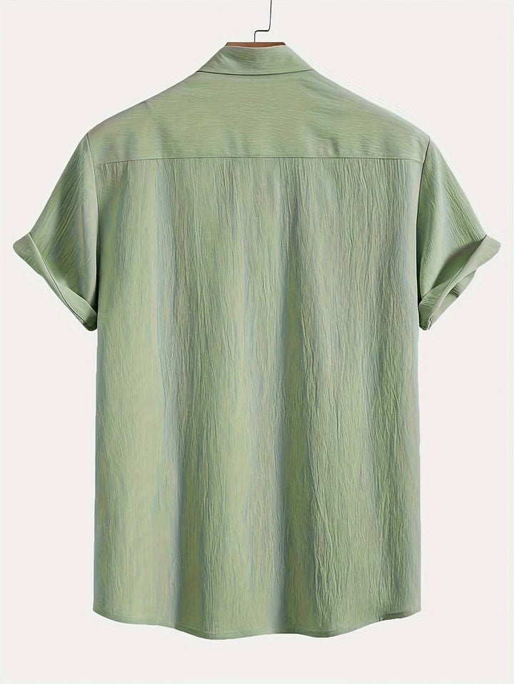 Berkan – Dun Lenteshirt Met Korte Mouwen Voor Heren