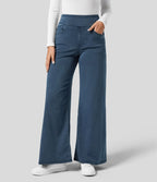 Evie | Pantalon Élastique Taille Haute