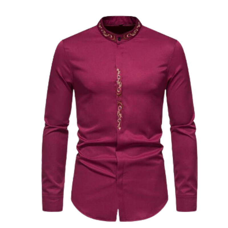 Dorian Blouse voor Heren – Tijdloze Griekse Elegantie in Moderne Vorm