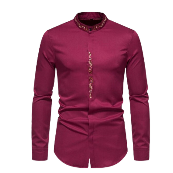Dorian Blouse voor Heren – Tijdloze Griekse Elegantie in Moderne Vorm