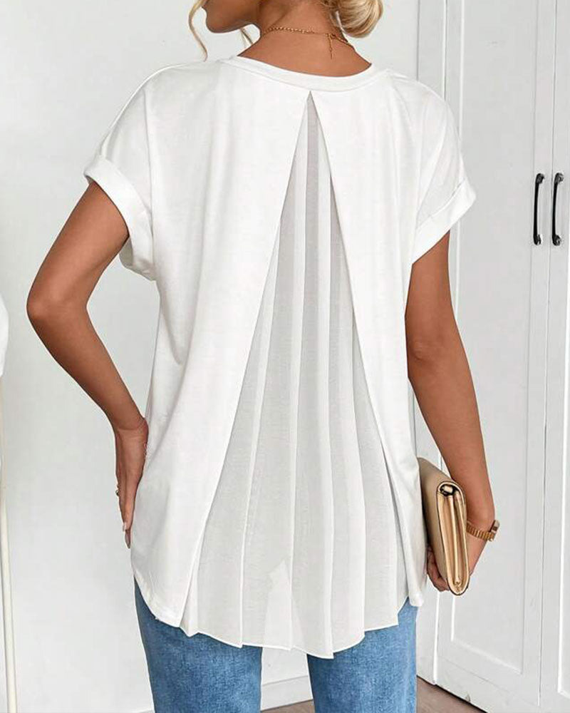 Elira | T-shirt Fluide à Col V