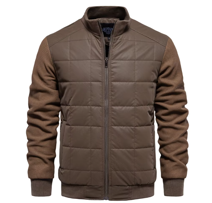 Darian Jas – Lichtgewicht Herenjas met Gewatteerde Voorkant