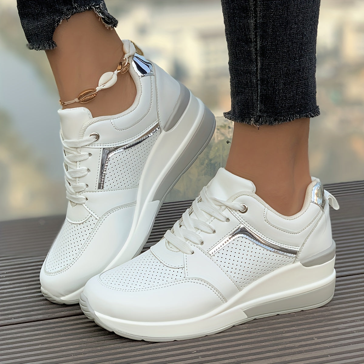 Eva | Baskets confort à semelle Stability+