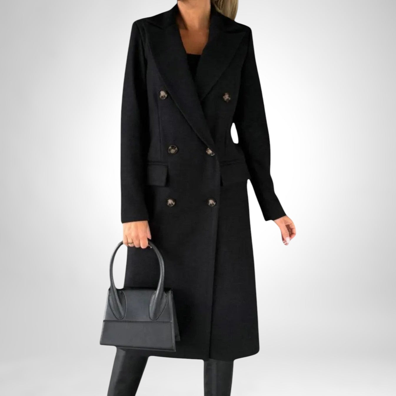 Marlène | Manteau Réversible Élégant