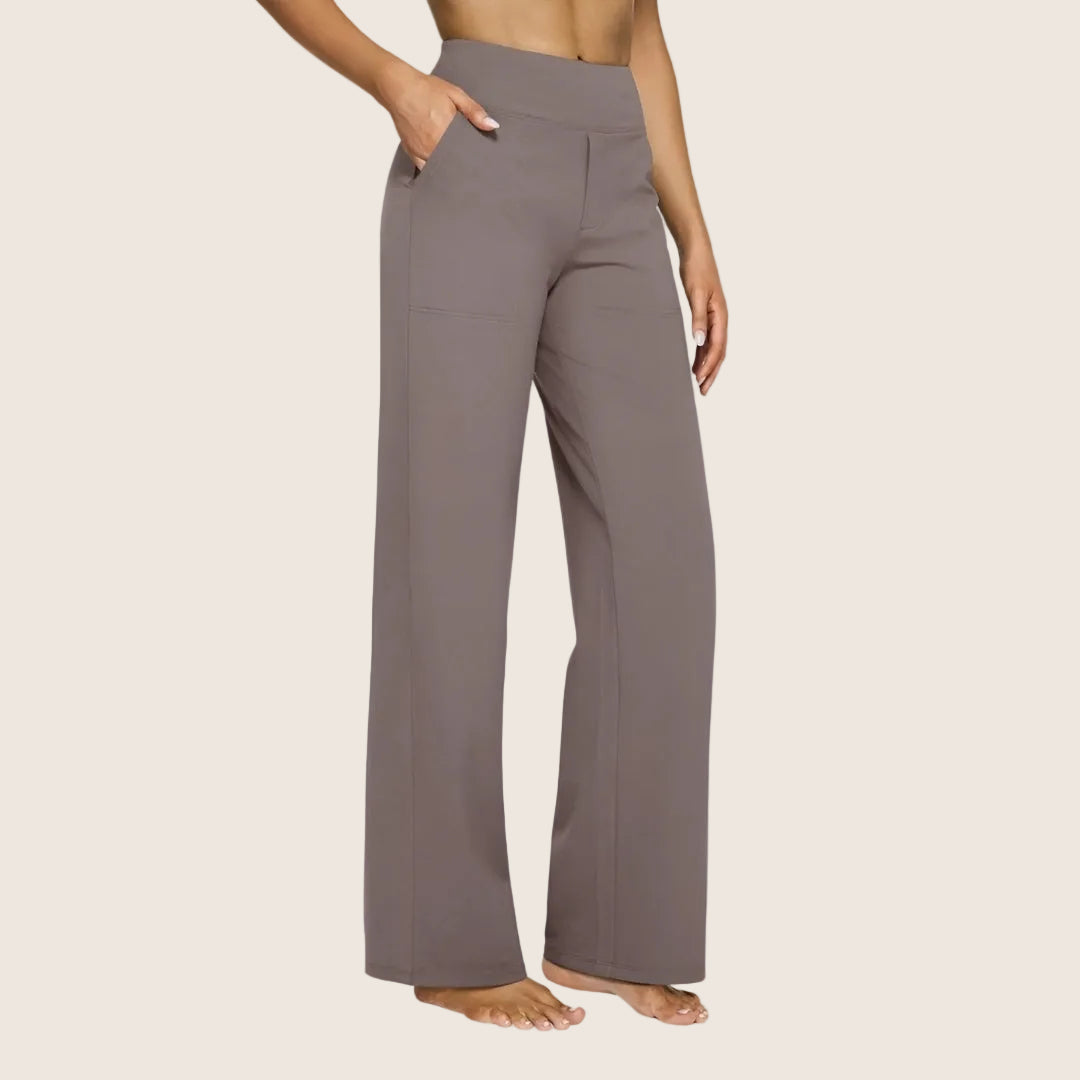 Klara | Pantalon stretch confortable. 1 acheté = 1 offert