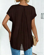 Elira | T-shirt Fluide à Col V