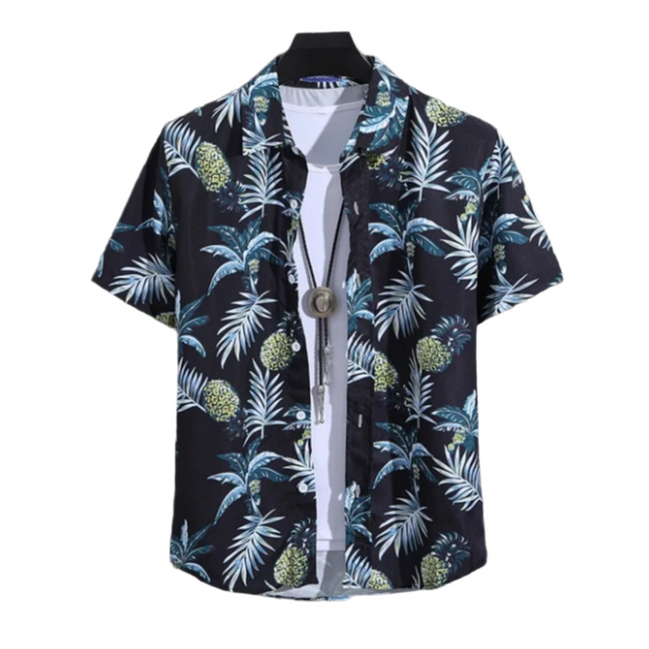 Austin Hawaii Flowerpower Blouse voor Heren