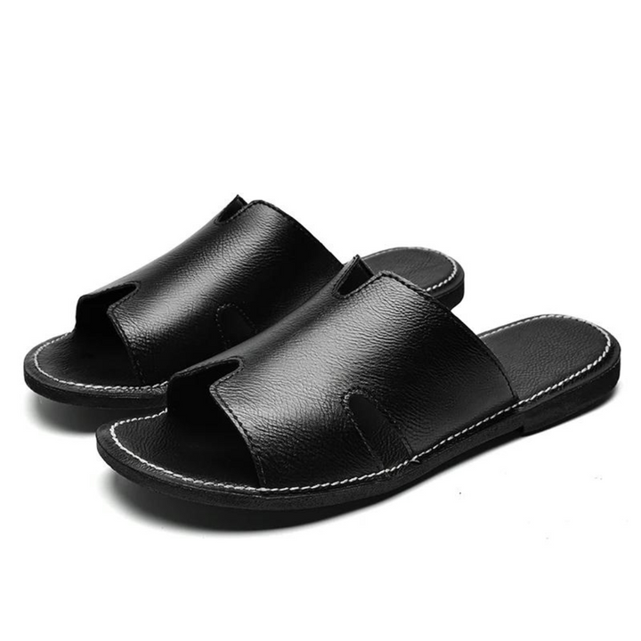 Taric – Leren Anti-Slip Sandalen En Slippers Voor Heren