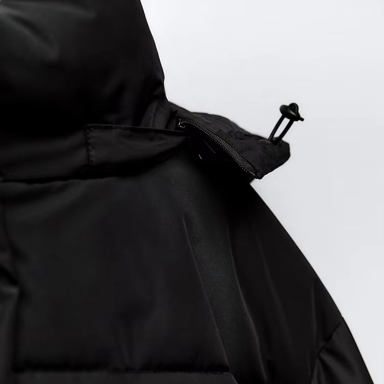 Odilia Jas – Cropped Damesjas met Capuchon en Luxe Afwerking