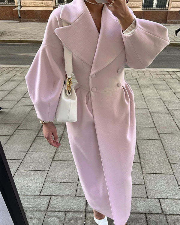 Valenciare Winterjas – Elegante Damesjas met Luxe Lantaarnmouwen