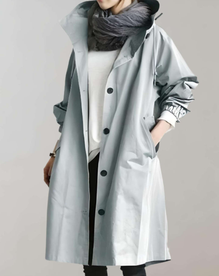 Vera Trenchcoat – Klassieke Dames Jas Elvina met Waterdichte Bescherming