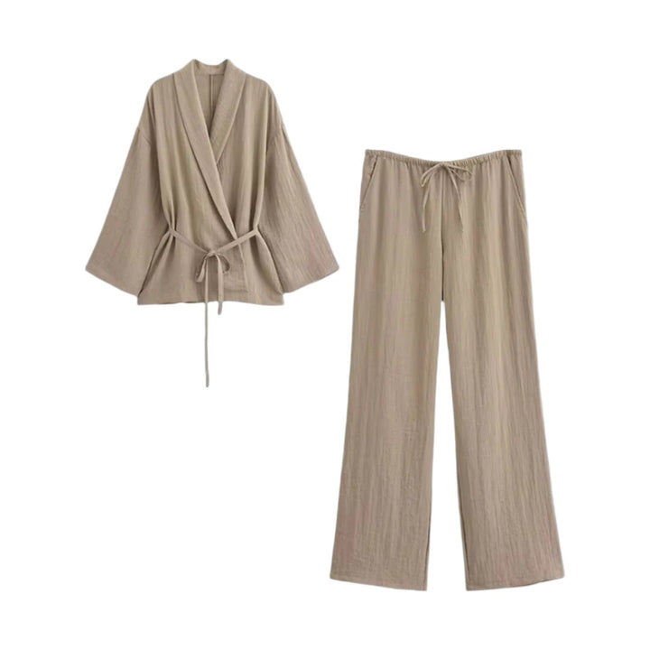 Sofie Tweedelige Set – Luxe en Veelzijdig