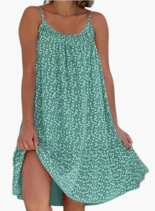 Rosalie | Robe Courte Fluide à Imprimé Délicat