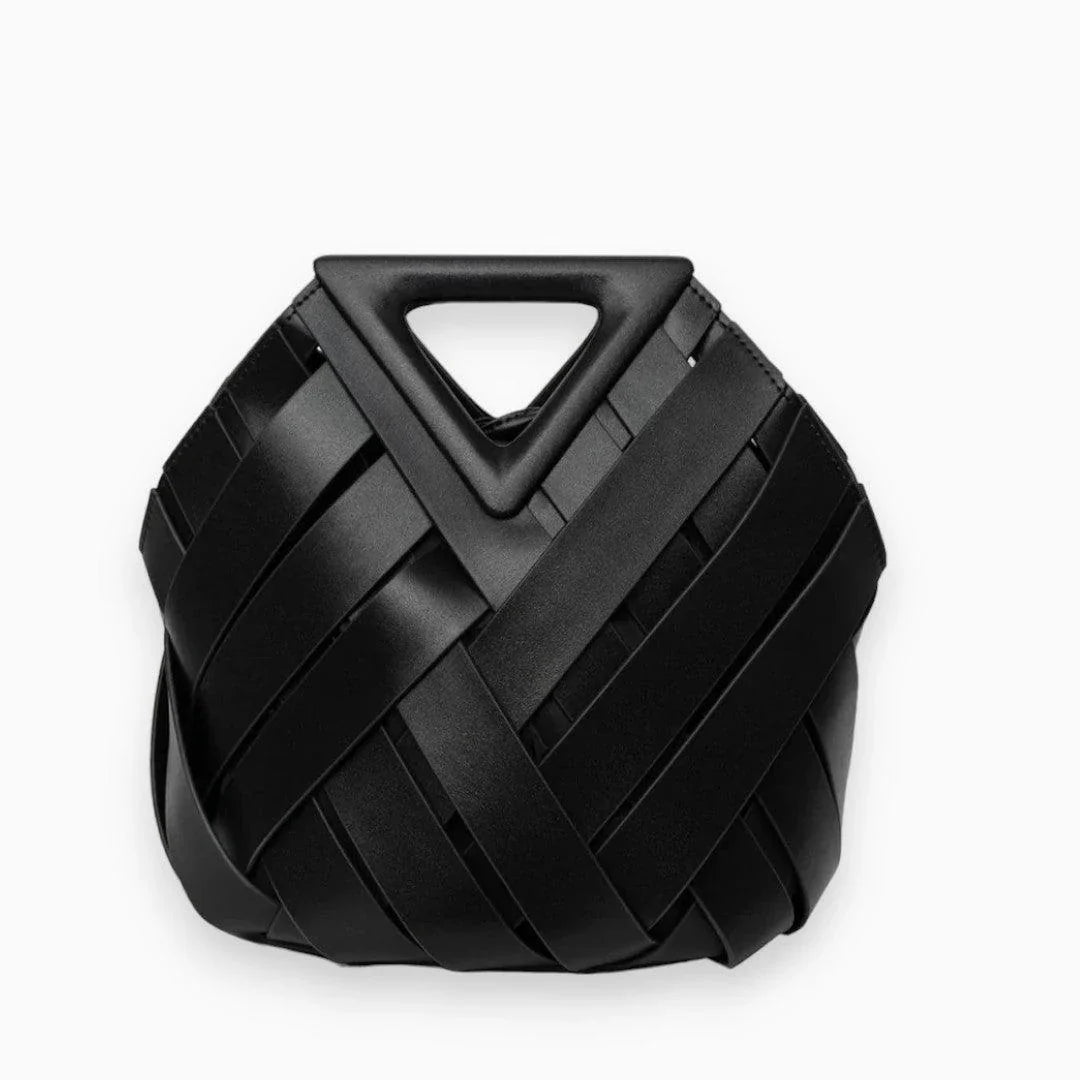 Melody Handtas – Gevlochten Dames Tas met Luxe Design en Compact Formaat