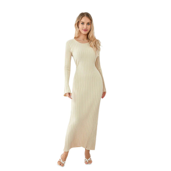 Selvina Maxi Jurk – Tijdloze Elegantie met Moderne Details