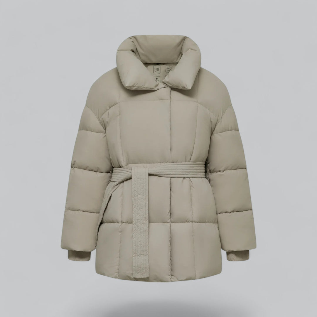 Olexia Winterjas – Stijlvolle Damesjas met Ceintuur en Duurzame Warmte