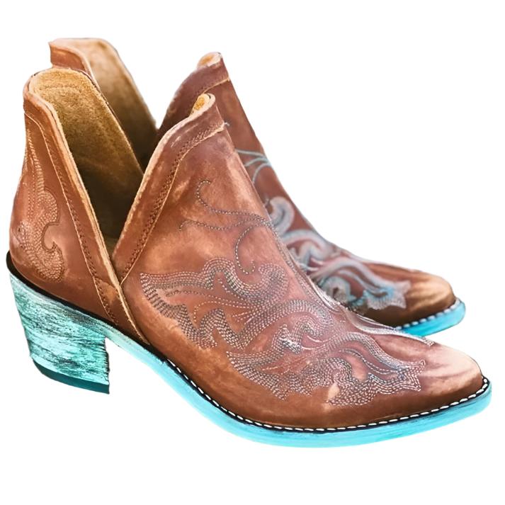 Stephany Enkellaarsjes – Elegante dameslaarsjes met hoge hak en Cossack-neus