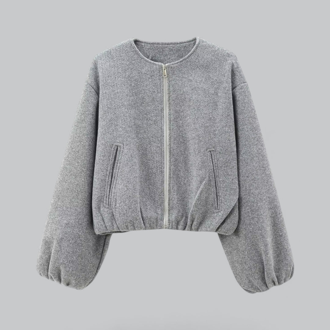 Regina Jas – Cropped Elegantie voor de Winter