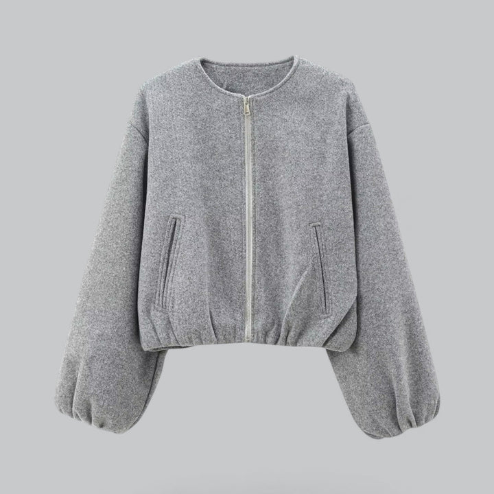 Regina Jas – Cropped Elegantie voor de Winter