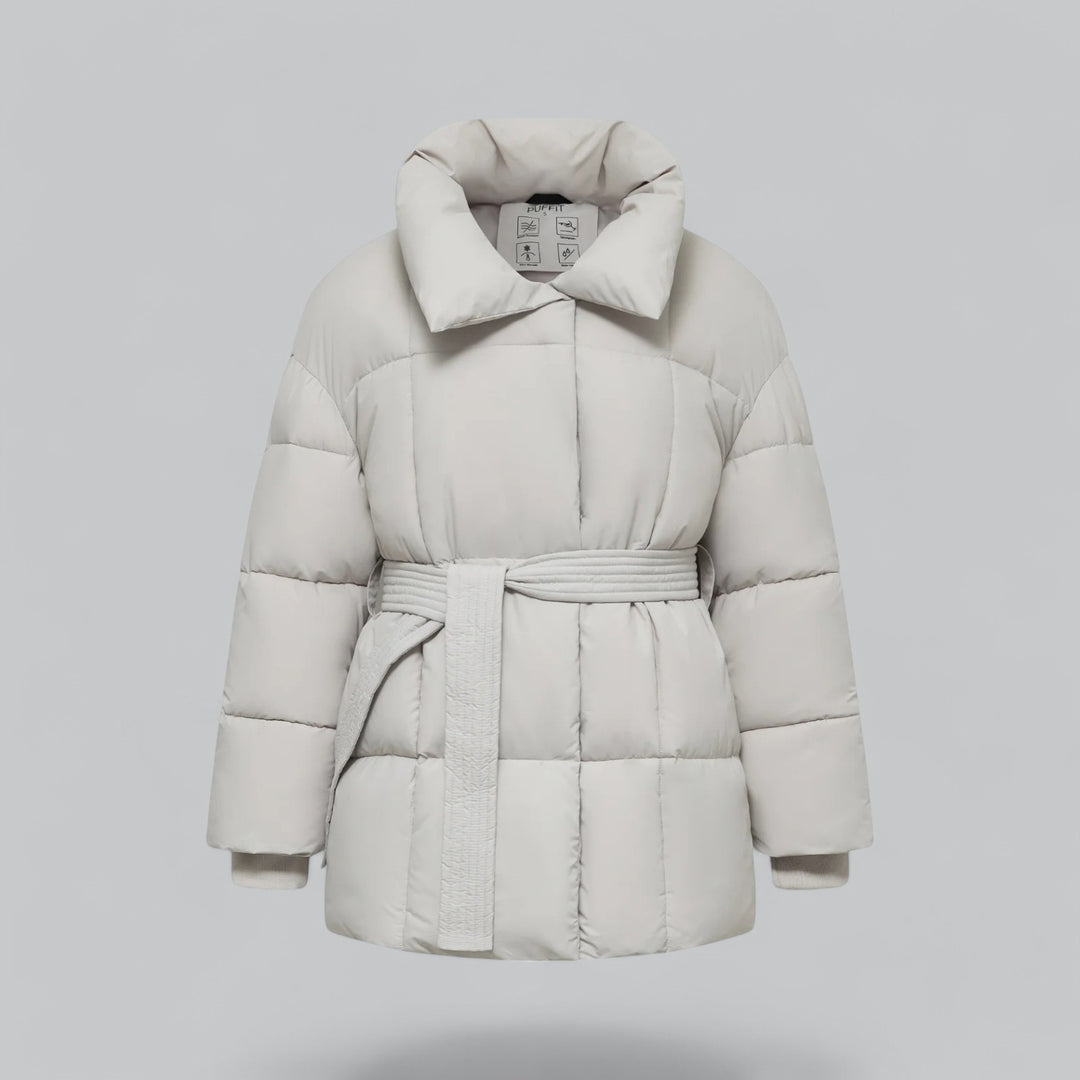 Olexia Winterjas – Stijlvolle Damesjas met Ceintuur en Duurzame Warmte