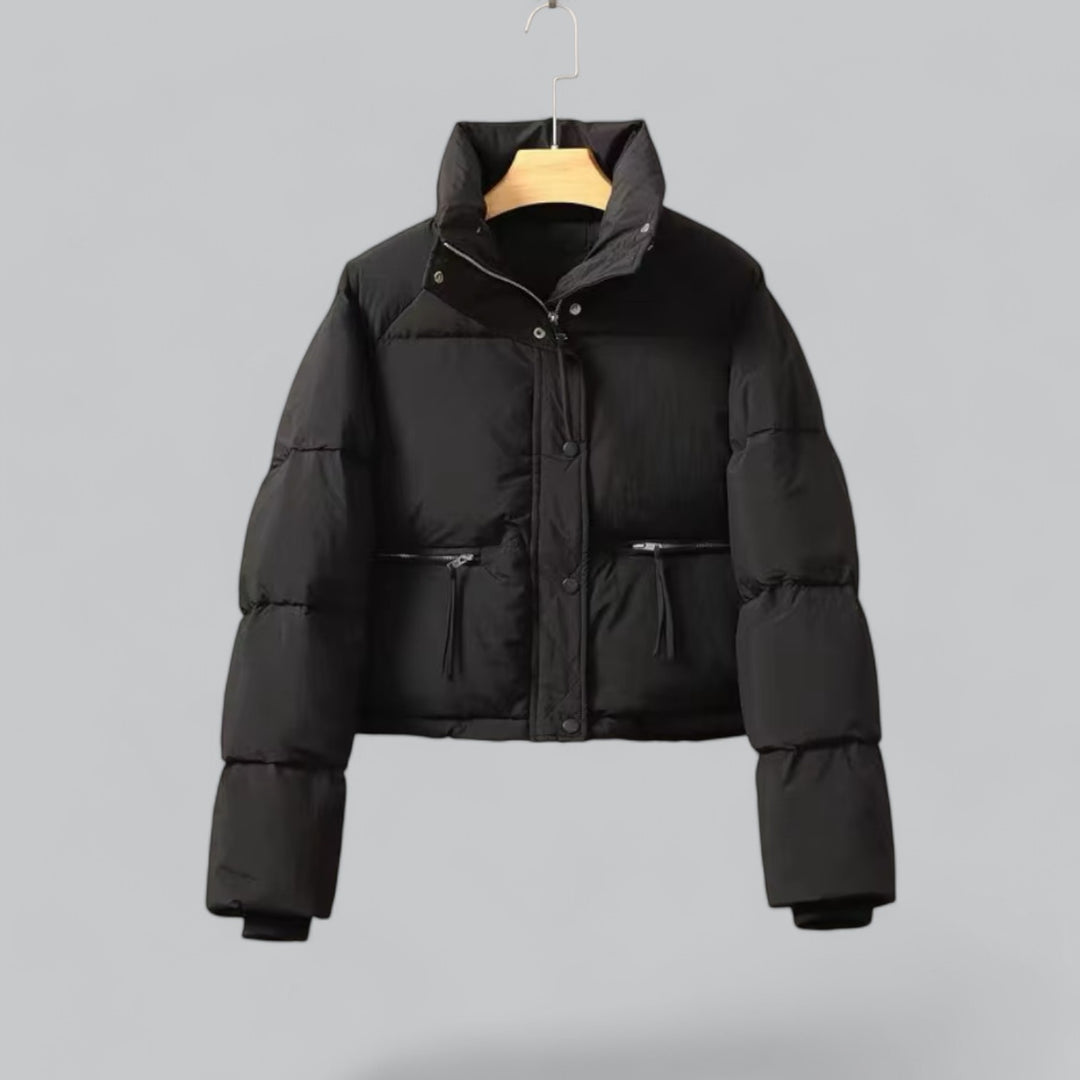 Sylvara Padded Jas – Tijdloze Damesjas met Elegante Pasvorm