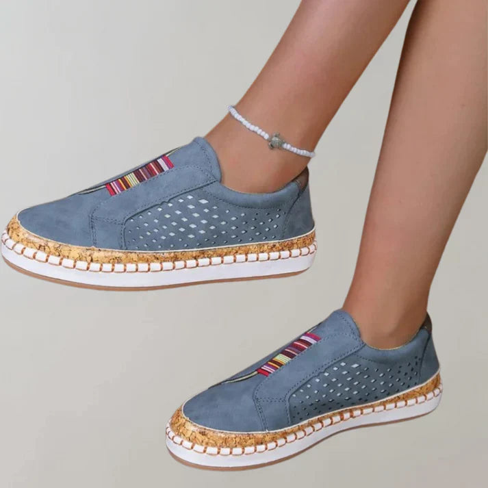 Lareva Dames Sneakers – Stijlvolle Instappers met Comfortabele Pasvorm en Zomerse Look