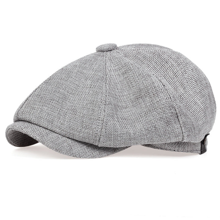 Henrik Flat Cap – Klassieke Herenpet met Tijdloze Elegantie