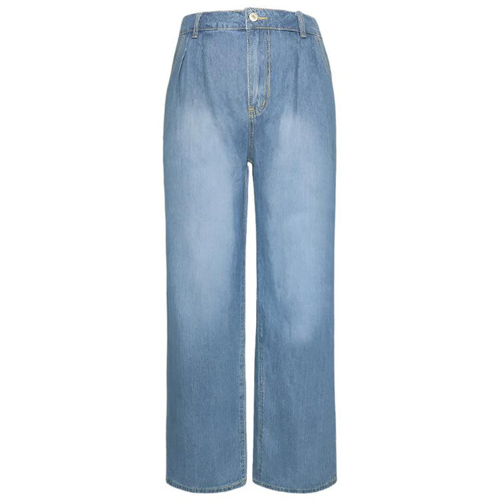 Rania Jeans – Hoge Taille Dames Jeans met Rechte Pijp in Tijdloos Design