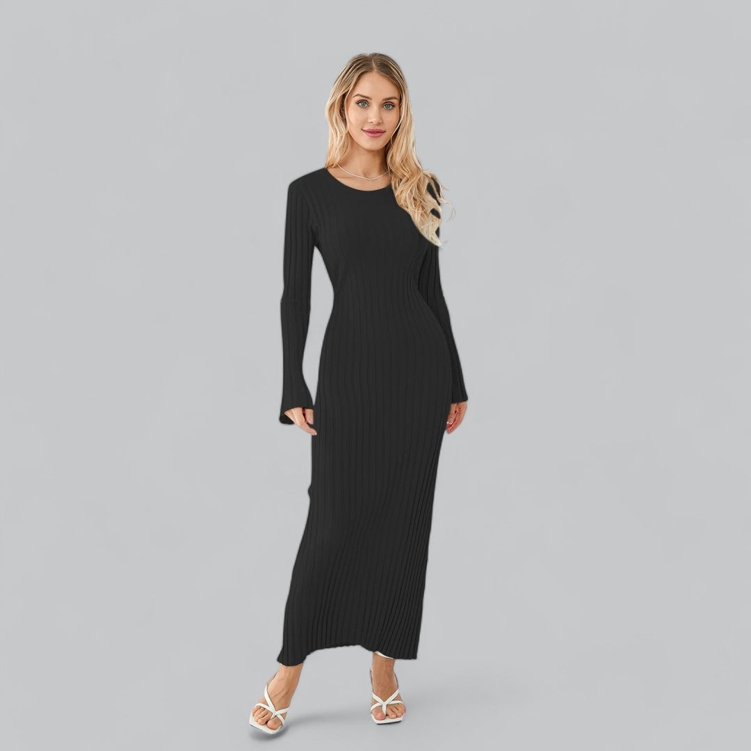 Selvina Maxi Jurk – Tijdloze Elegantie met Moderne Details