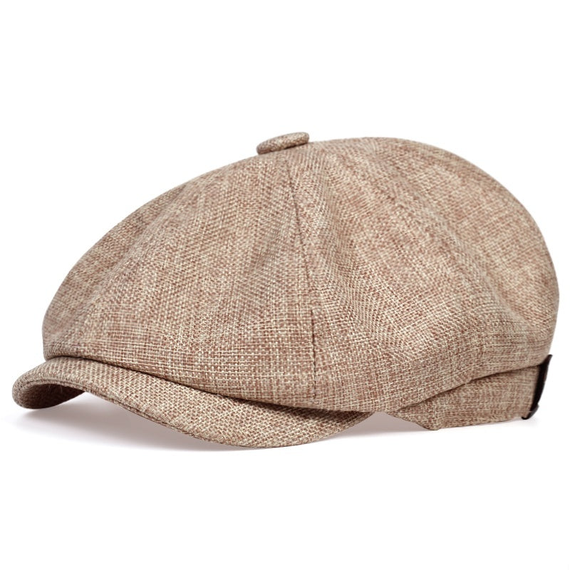 Henrik Flat Cap – Klassieke Herenpet met Tijdloze Elegantie