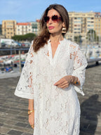 Luana | Robe en Dentelle Élégante avec Doublure