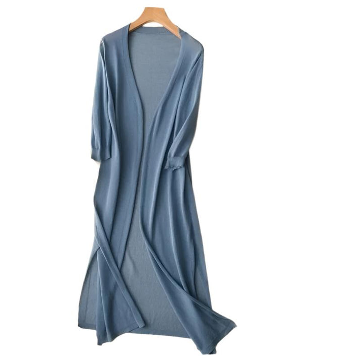 Kaelyn Knit Cardigan – Lange damesvest met tijdloze stijl en comfortabel design