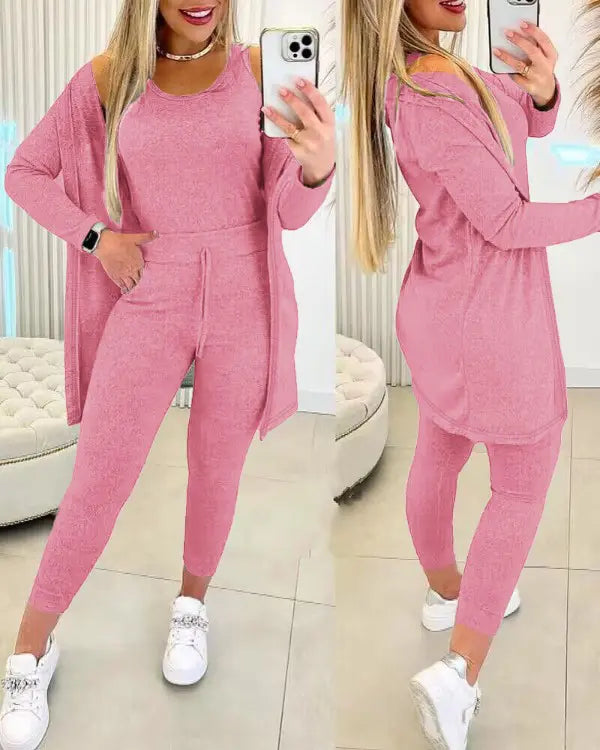 Evelina – Luchtige Dames Set met Elegante Comfortlook