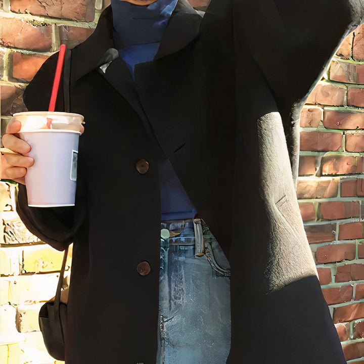 Alverra Damesjas – Tijdloze Trenchcoat met Luxe Uitstraling