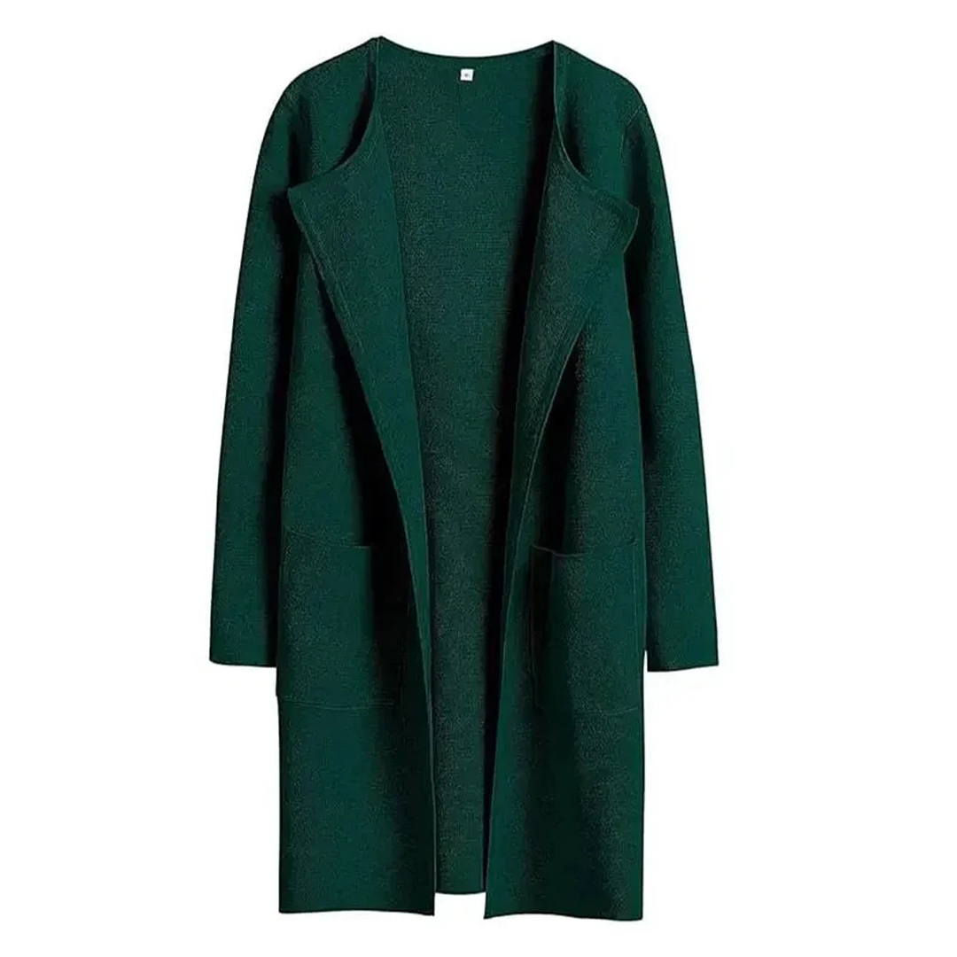 Noor Gebreide Cardigan – Stijlvolle Warme Damestrui voor de Winter