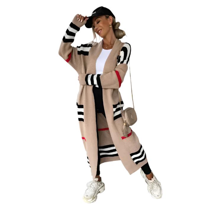 Aveline Gebreide Cardigan – Warme Comfortabele Damestrui met Tijdloos Design