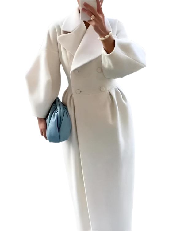 Valenciare Winterjas – Elegante Damesjas met Luxe Lantaarnmouwen