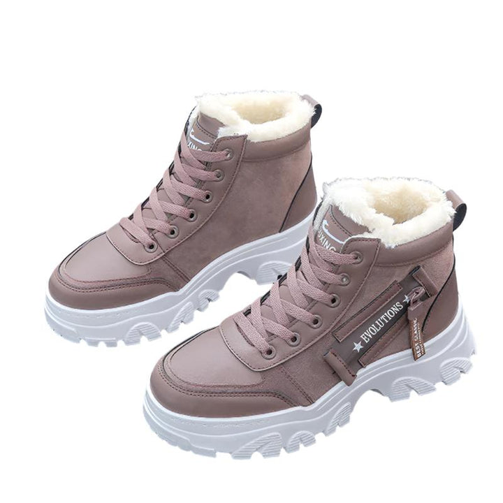 Amara Chunky Winter Boots – Warme Dameslaarzen met Trendy Zool en Comfortabele Voering