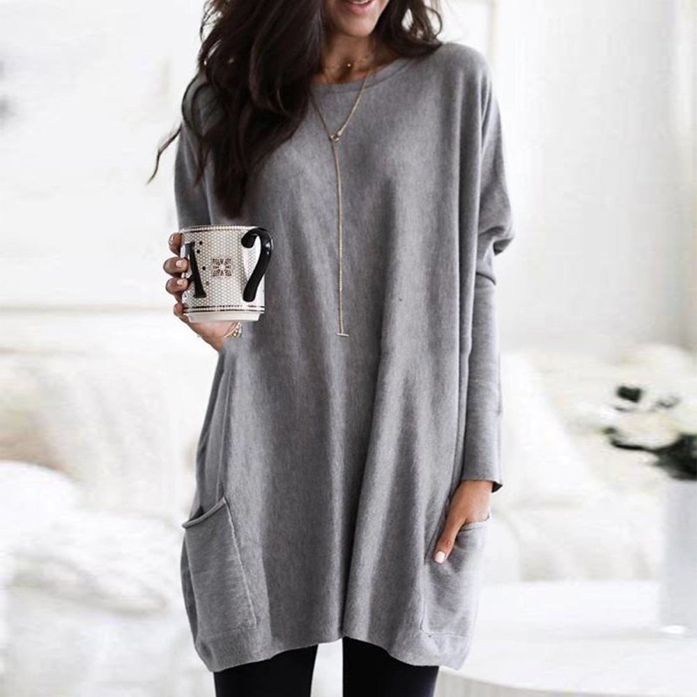 Orlanda Oversized Sweater – Comfortabele Damestrui met Tijdloos Design