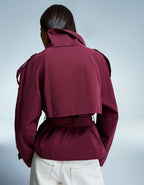 Alba – Trench léger avec ceinture et boutons